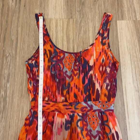 Printed chiffon maxi dress - Picture 4 of 6